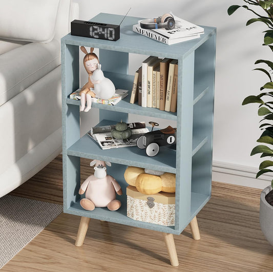 3 Tiers Blue Side Table