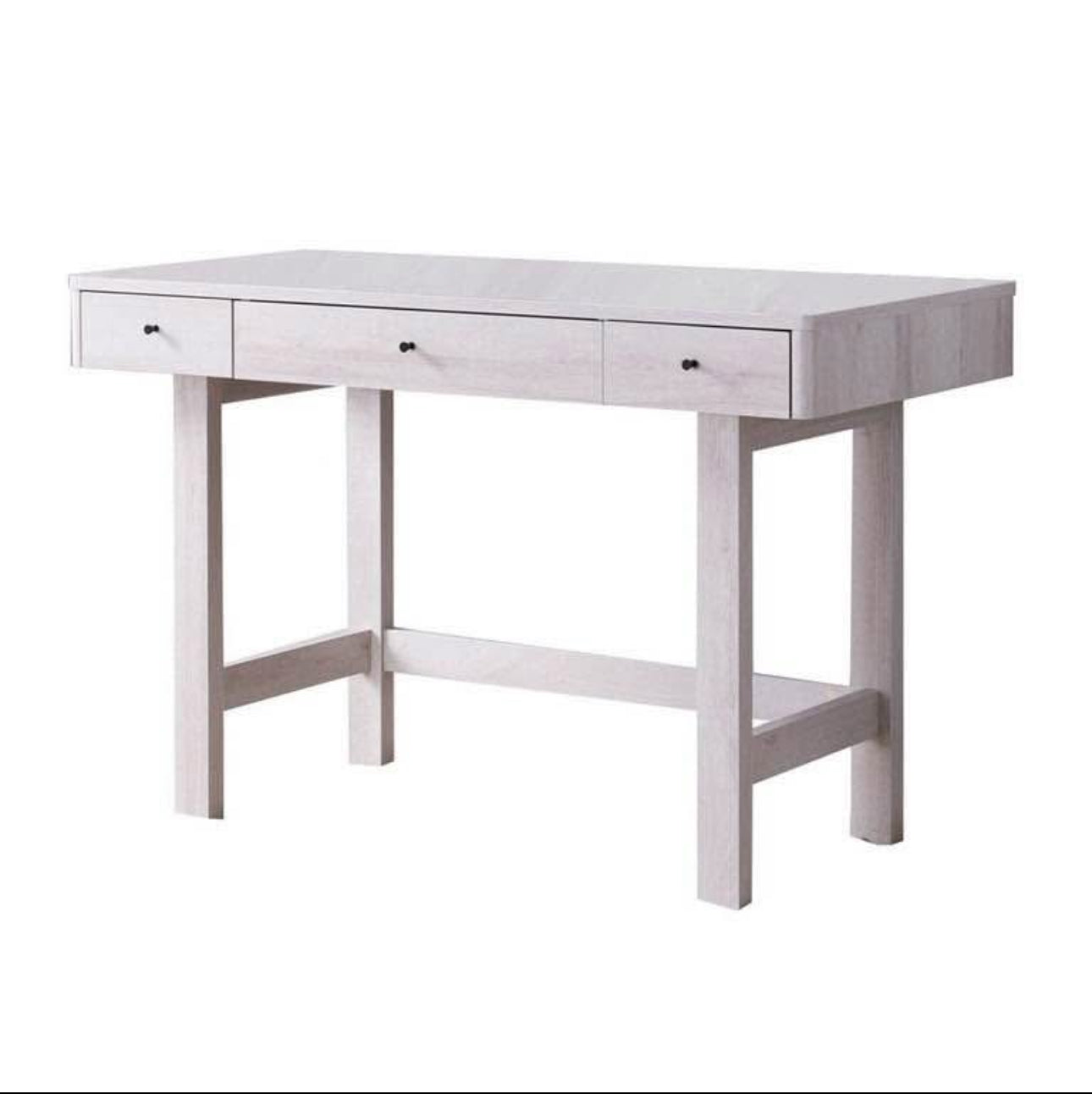 White Oak Desk/Computer Table/Vanity Table with 3 Drawers