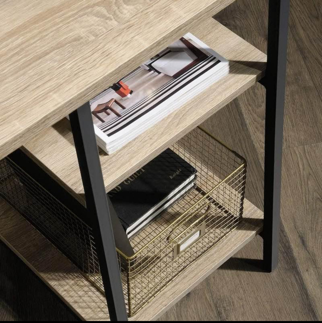 Oak Finish Desk
