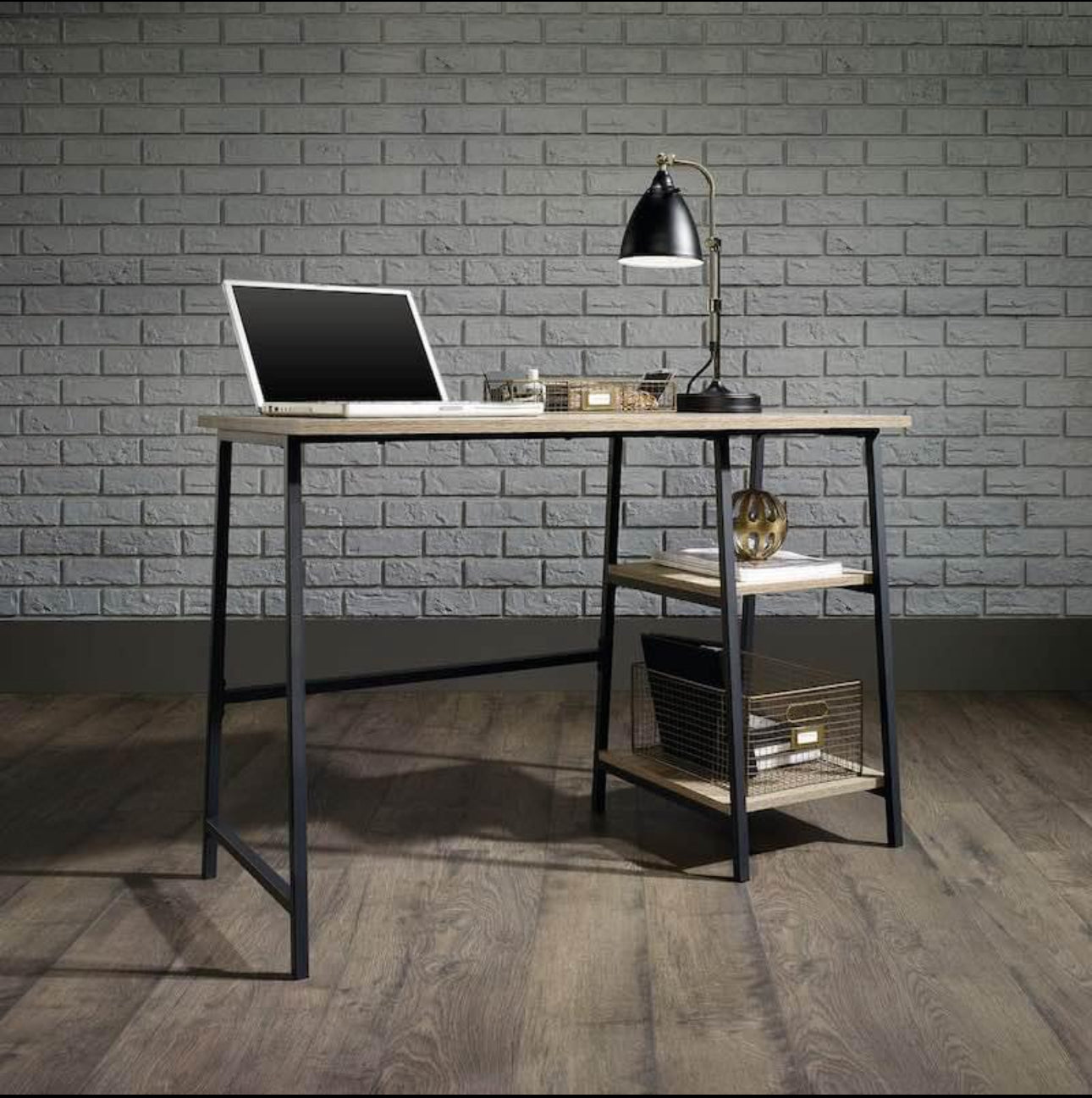Oak Finish Desk